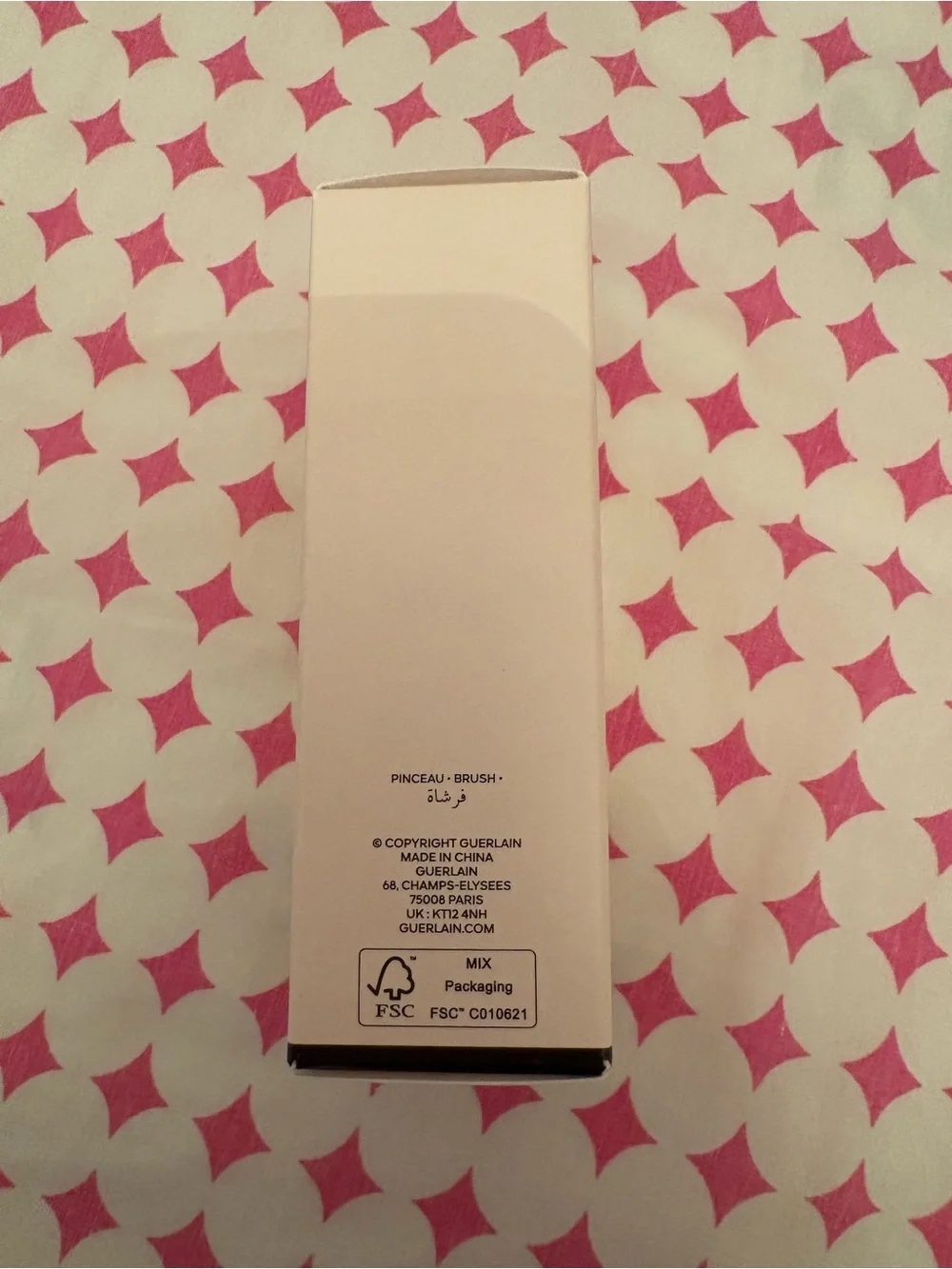 NWT GUERLAIN Météorites Powder Brush - Gold & Cream Packaging